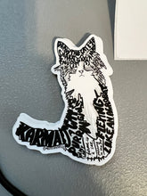 Load image into Gallery viewer, Karma Cat Sticker
