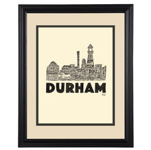 Load image into Gallery viewer, Durham NC Skyline Print
