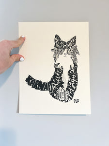 Karma Cat Print