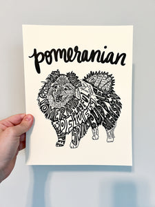 Pomeranian Print