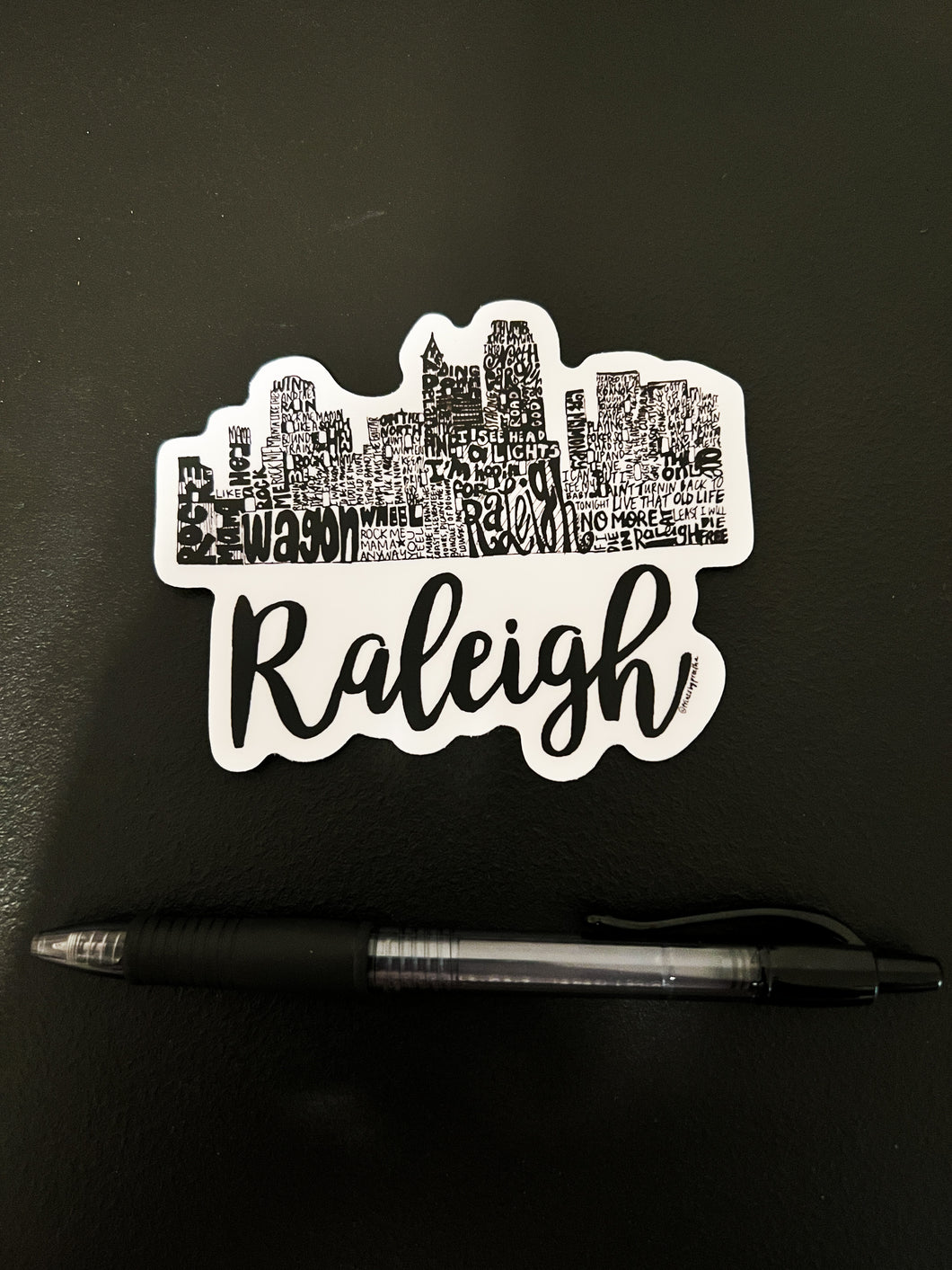 Raleigh Sticker