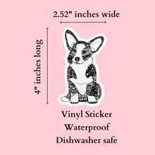 Load image into Gallery viewer, Corgi Dog Sticker
