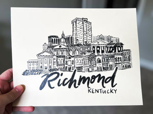 Richmond Kentucky Print