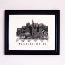 Load image into Gallery viewer, Washington D.C. Skyline Art Print

