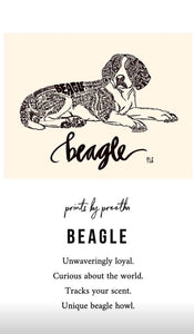 Beagle Print