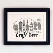 Load image into Gallery viewer, North Carolina Craft Beer Print
