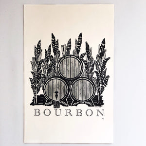 Bourbon Barrel Print