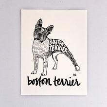 Load image into Gallery viewer, Boston Terrier Print
