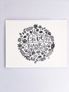 Give Thanks Print